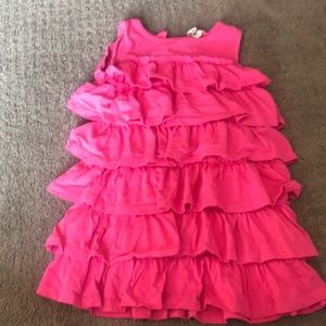 Mini Boden girls ruffle dress
